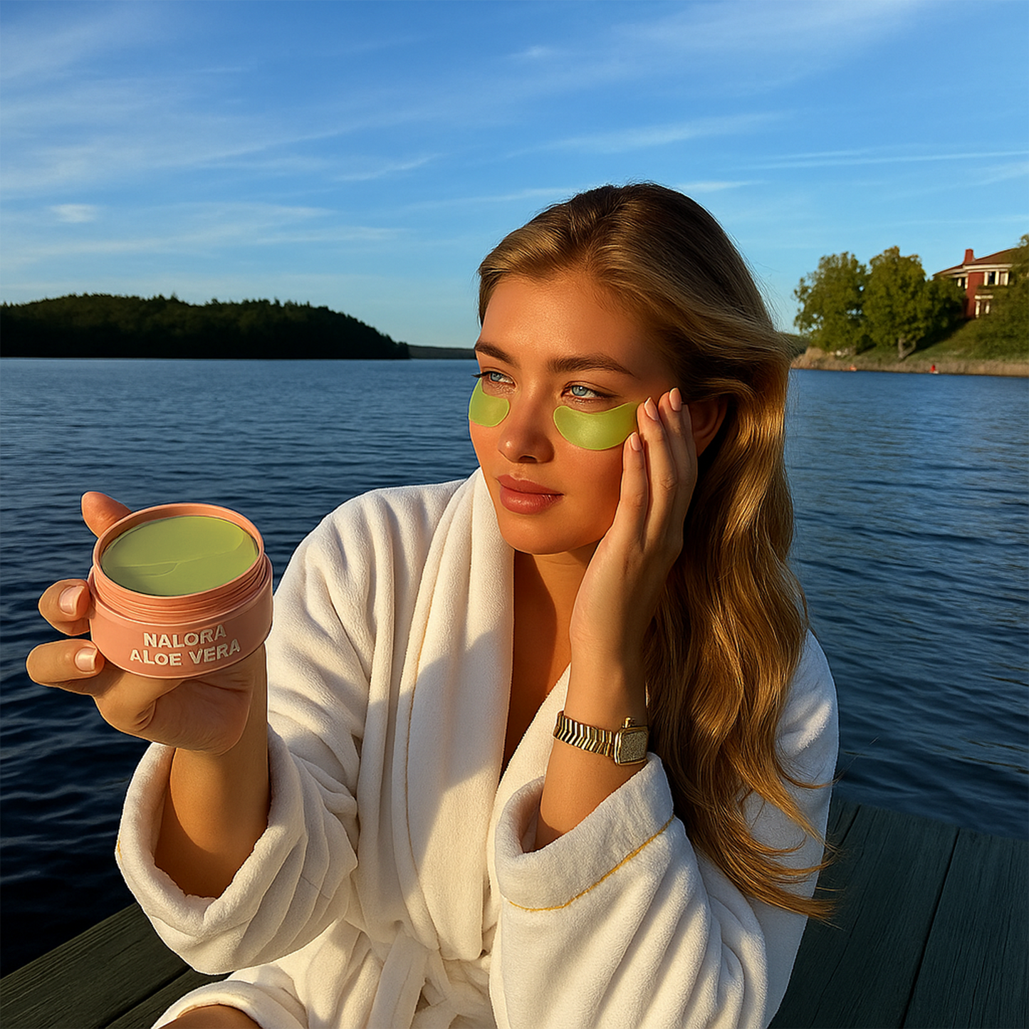 GlowEyes™ | Aloe-Vera Eye Mask